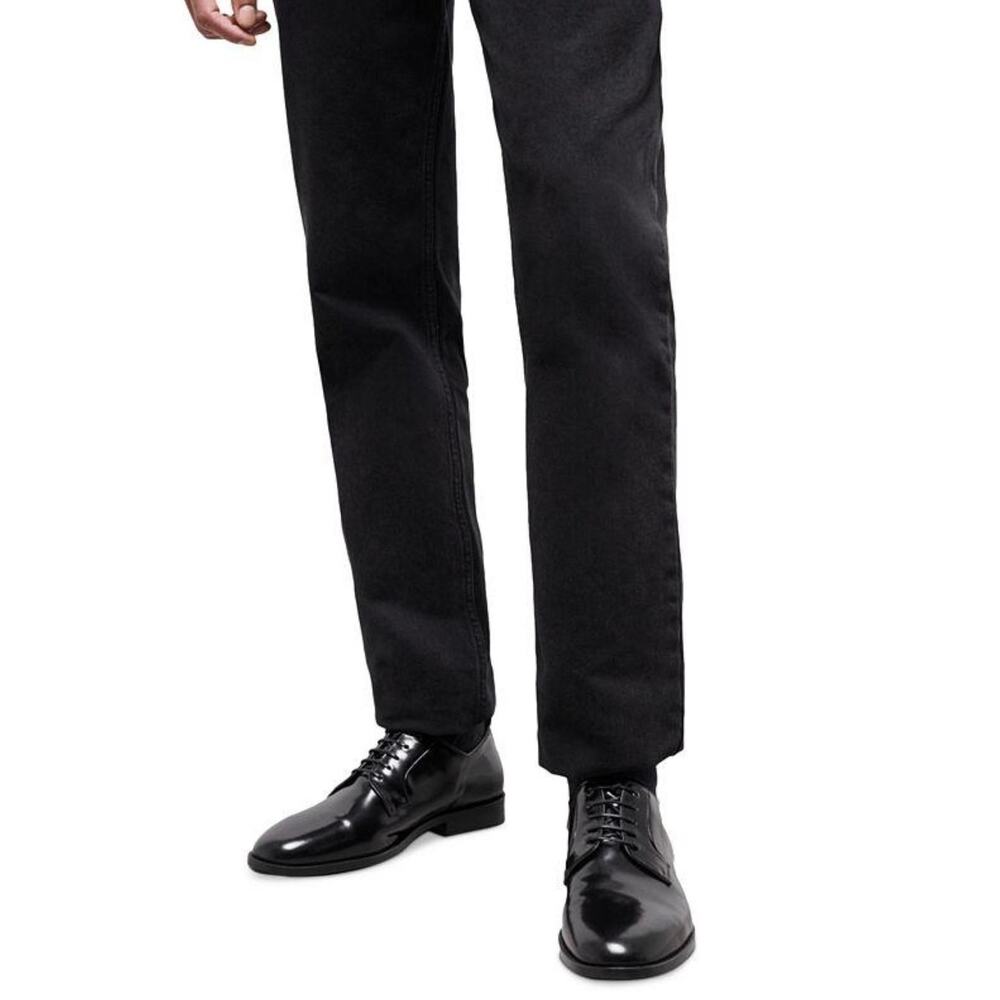 The Kooples Derby Shoes Men 41 Black Patent Leather Dressy Office Formal NEW